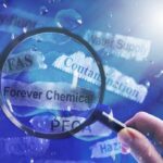 Pfas,Forever,Chemicals,Water,And,Newspaper,Headlines,With,Magnifying,Glass