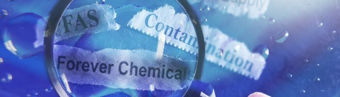 Pfas,Forever,Chemicals,Water,And,Newspaper,Headlines,With,Magnifying,Glass