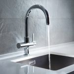 Kitchen,Water,Mixer.,Water,Tap,Made,Of,Chrome,Material