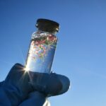 Collecting,Water,Samples,Contaminated,With,Microplastics,,Plastic,Pollution