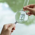 Water,Pollution,And,Global,Warming,Concept,,Microplastics,In,Food,And