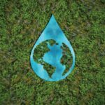 World,Water,Day,Concept.,Water,For,Peace.,Saving,Water,And